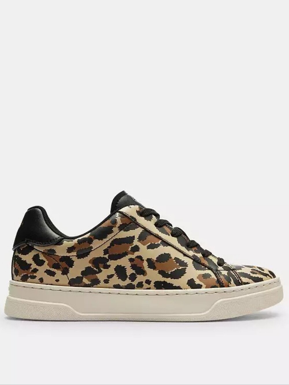 New! Coach High Line Spean With Leopard Print 🐆#CCV98 - Picture 3 of 8